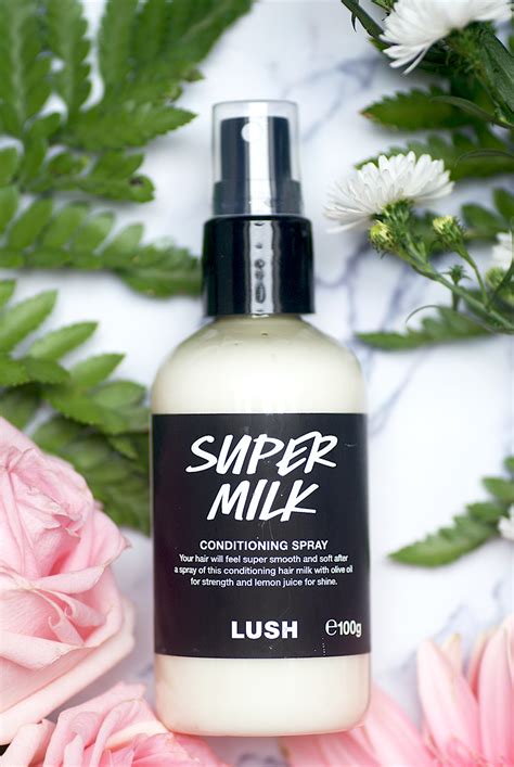 lush super milk review.